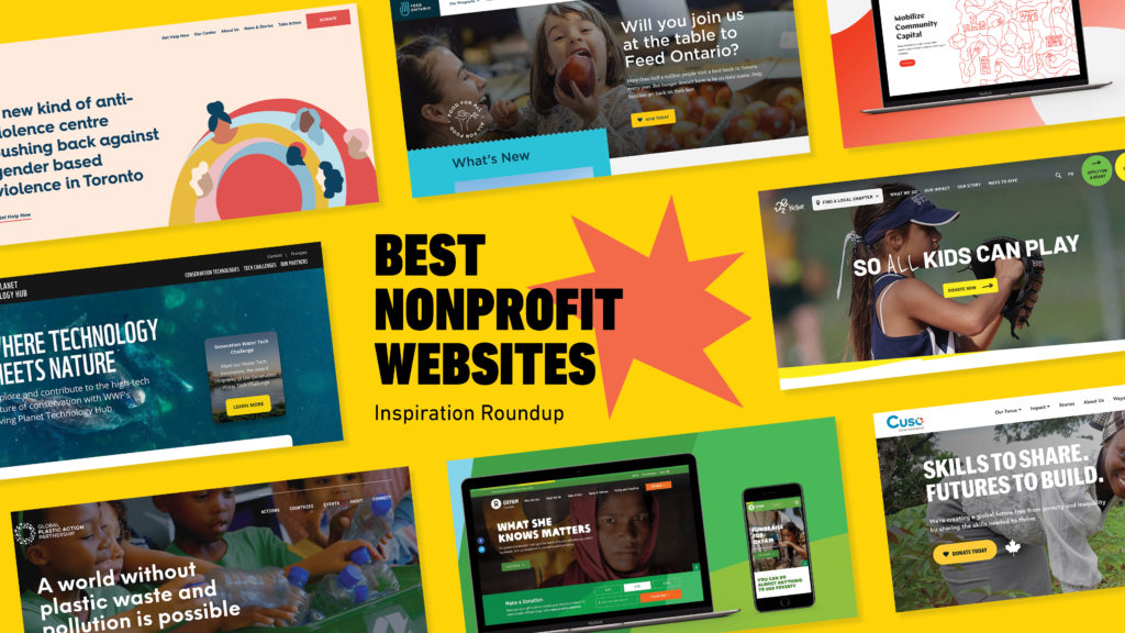 Best Nonprofit Websites: Our Roundup of Ideas