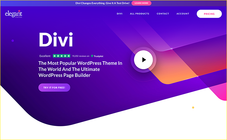 The Divi Builder is a plugin used as a website builder for nonprofits hosting their site on WordPress. 