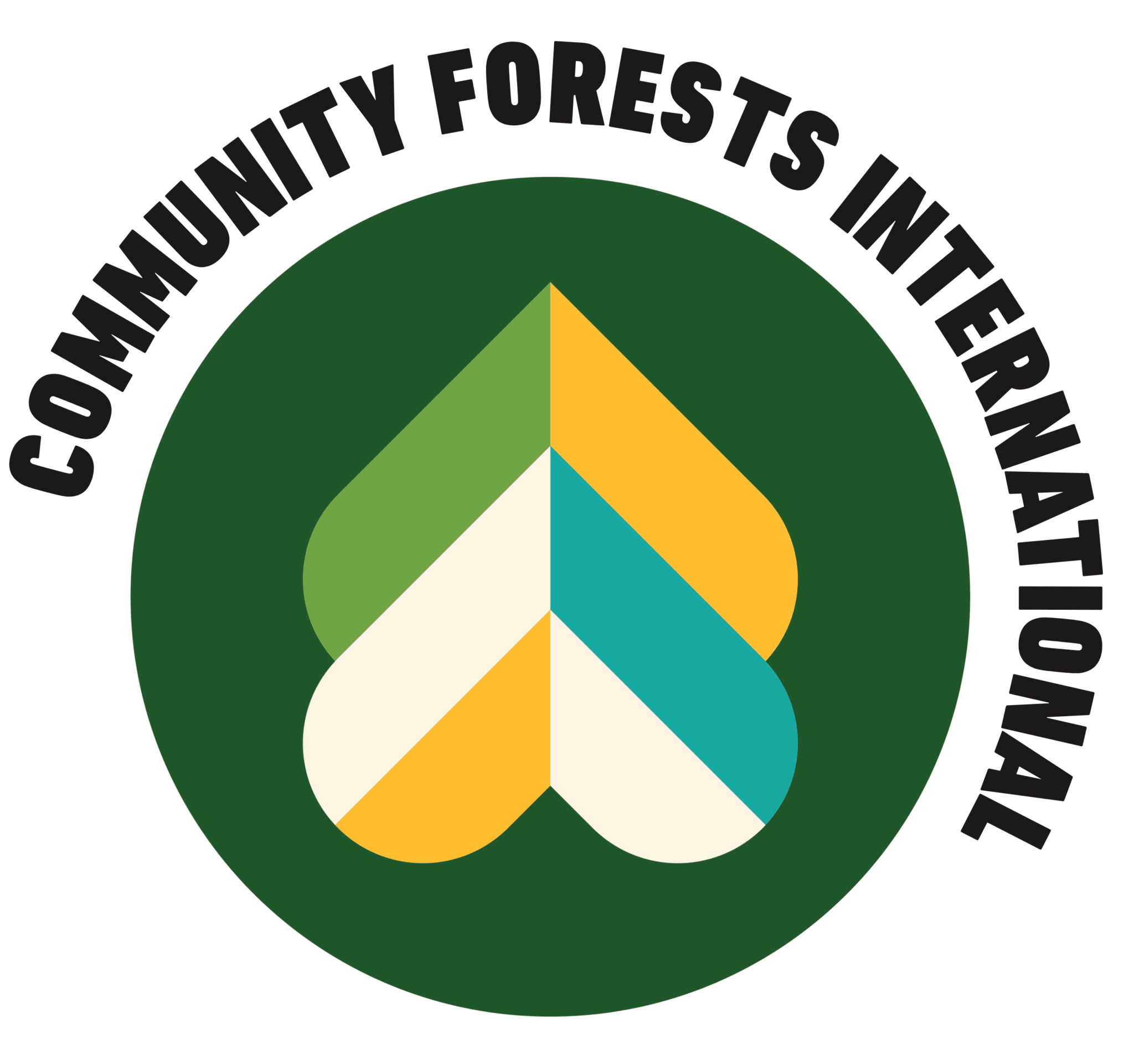 The Community Forests International Logo.