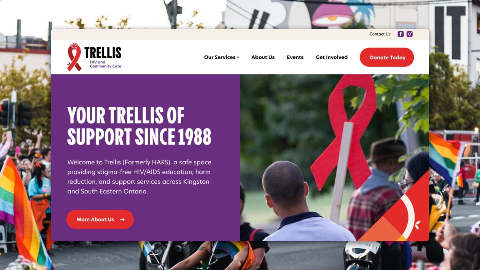 Trellis HIV and Community Care Loop Design for Social Good